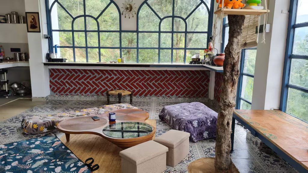 Cozy corner lounge