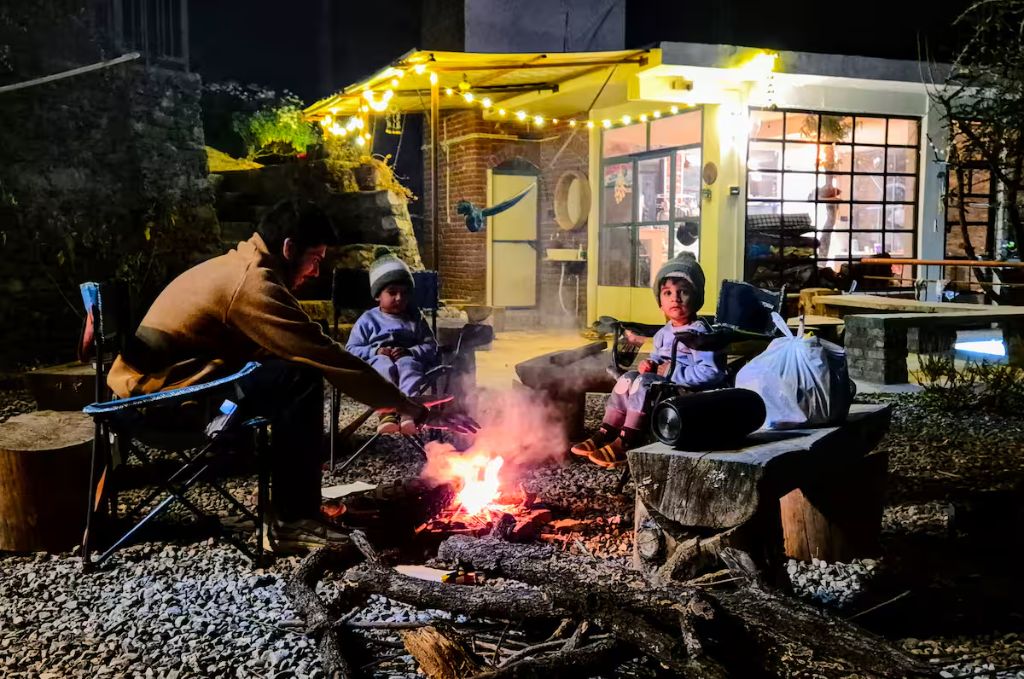 Bonfire evening